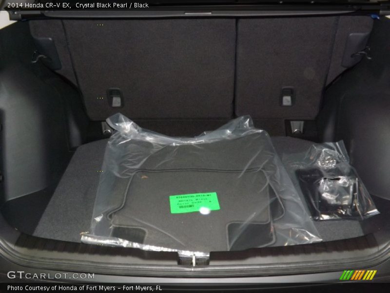 Crystal Black Pearl / Black 2014 Honda CR-V EX