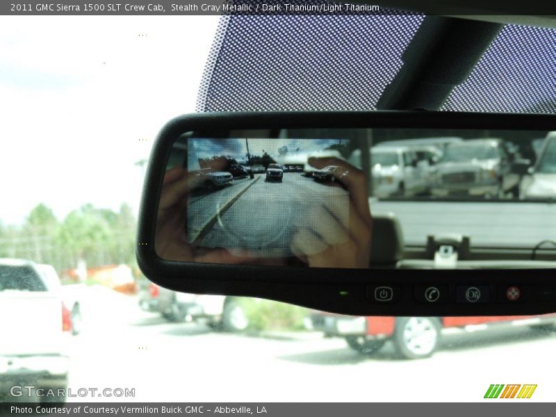 Stealth Gray Metallic / Dark Titanium/Light Titanium 2011 GMC Sierra 1500 SLT Crew Cab