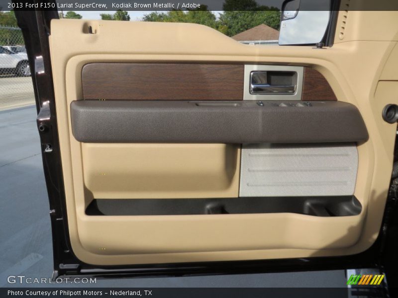 Kodiak Brown Metallic / Adobe 2013 Ford F150 Lariat SuperCrew