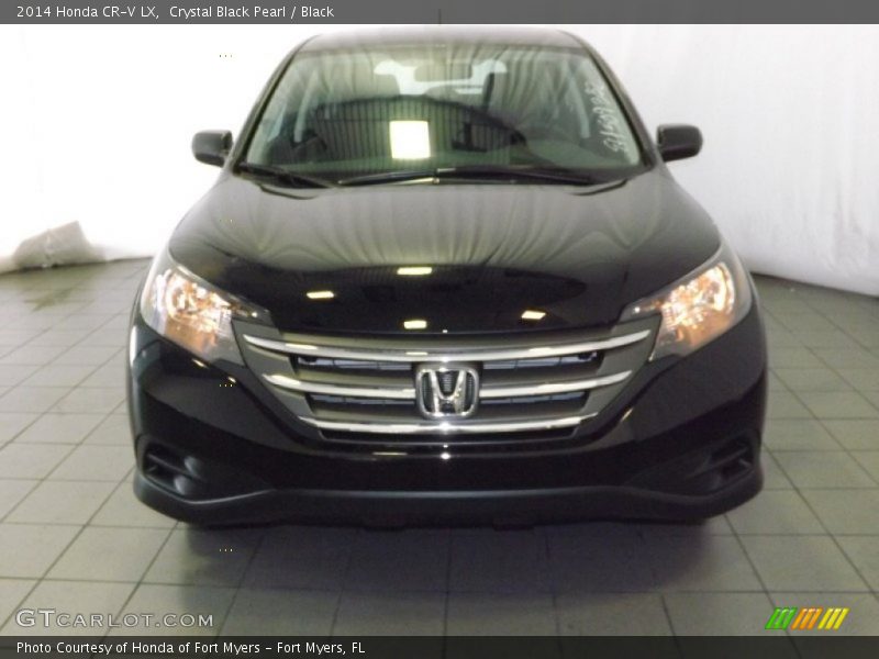 Crystal Black Pearl / Black 2014 Honda CR-V LX