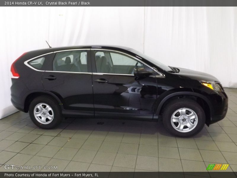 Crystal Black Pearl / Black 2014 Honda CR-V LX
