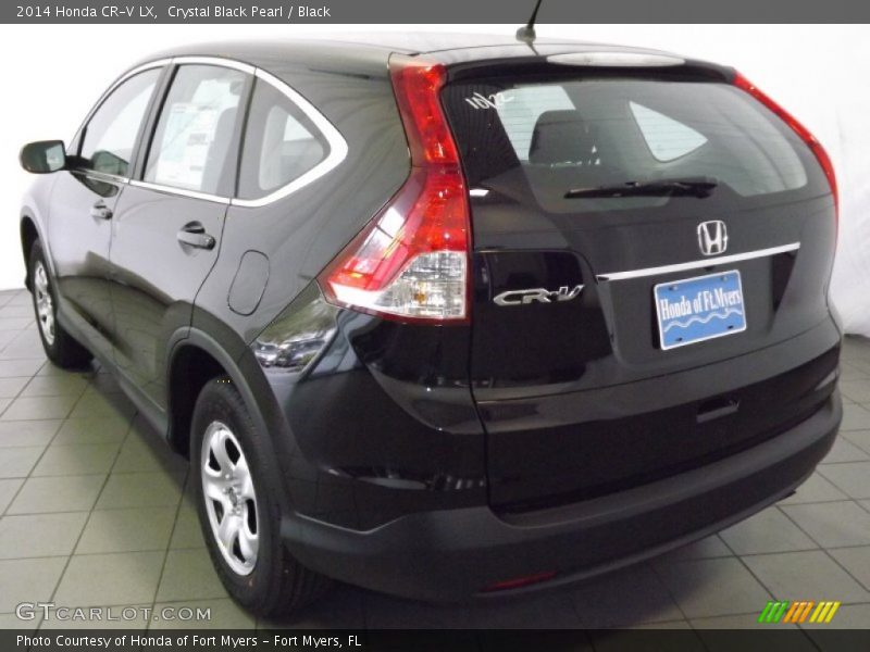 Crystal Black Pearl / Black 2014 Honda CR-V LX