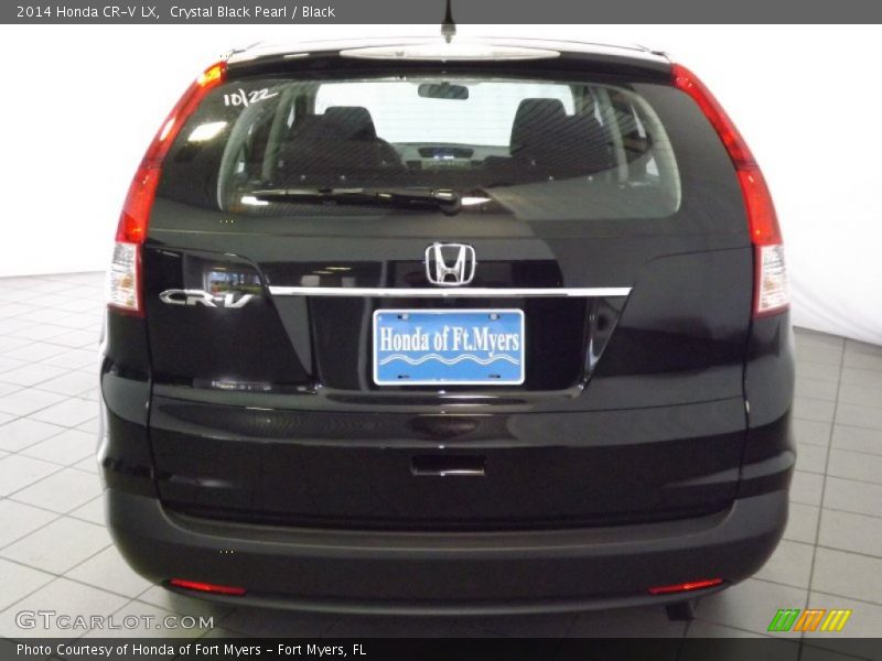 Crystal Black Pearl / Black 2014 Honda CR-V LX
