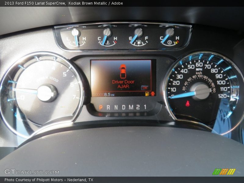 Kodiak Brown Metallic / Adobe 2013 Ford F150 Lariat SuperCrew