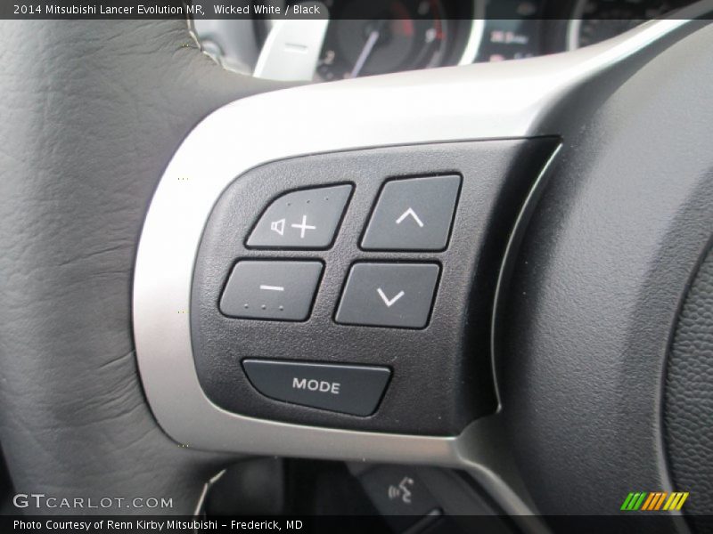 Wicked White / Black 2014 Mitsubishi Lancer Evolution MR