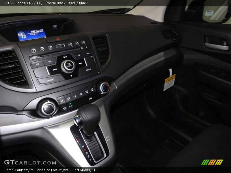 Crystal Black Pearl / Black 2014 Honda CR-V LX