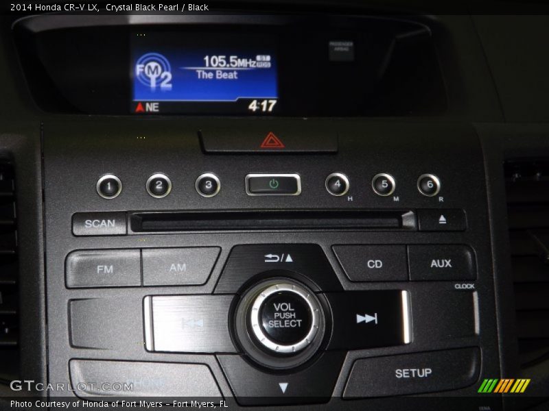 Crystal Black Pearl / Black 2014 Honda CR-V LX
