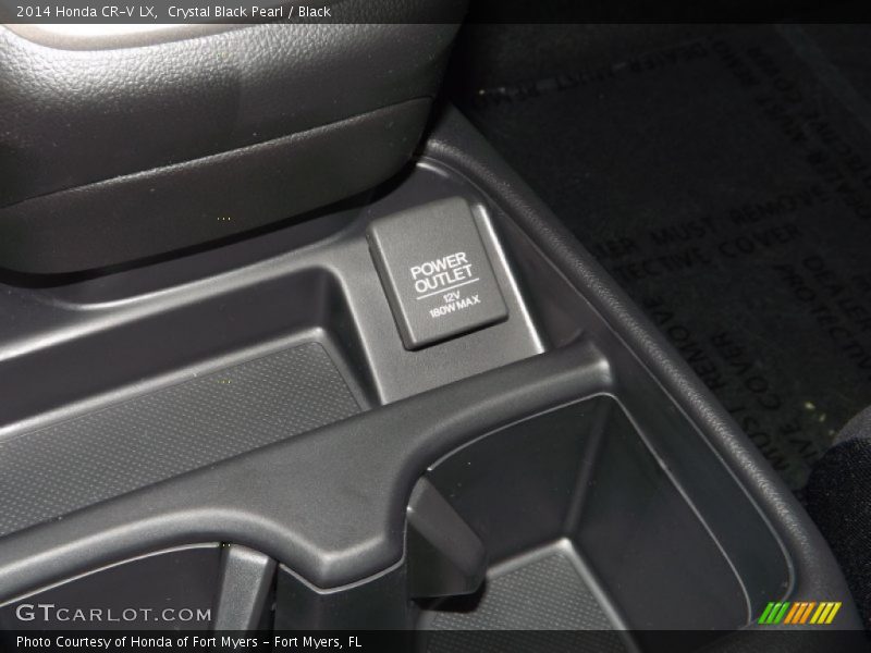 Crystal Black Pearl / Black 2014 Honda CR-V LX