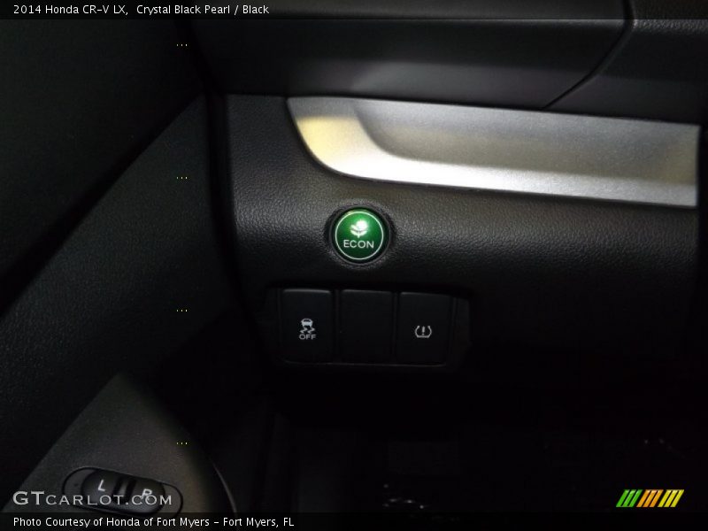 Crystal Black Pearl / Black 2014 Honda CR-V LX