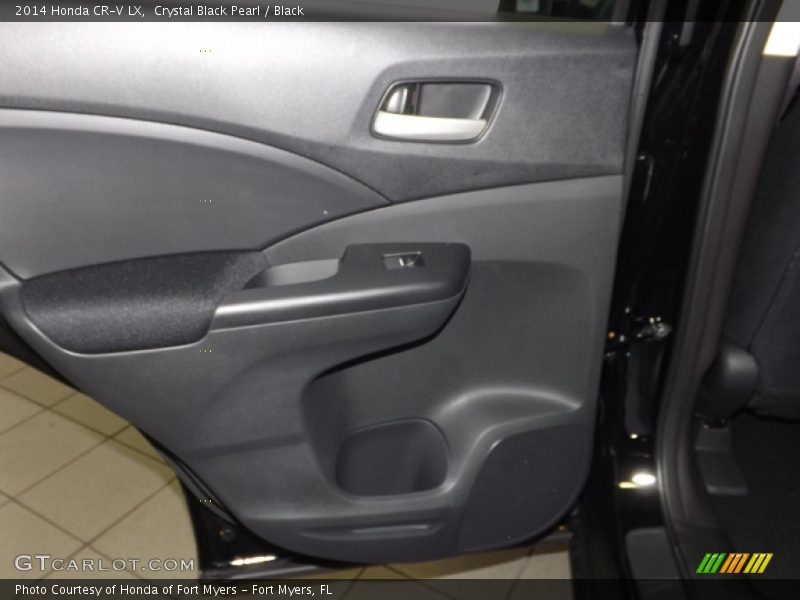 Crystal Black Pearl / Black 2014 Honda CR-V LX