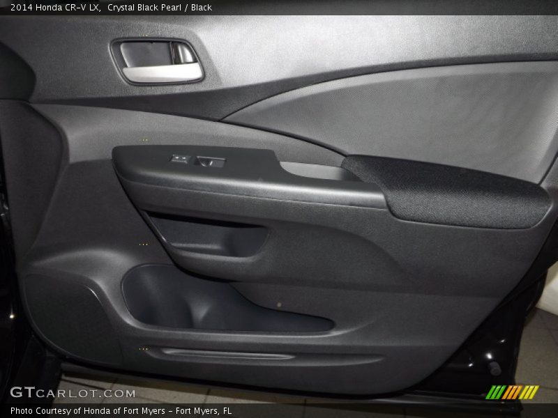 Crystal Black Pearl / Black 2014 Honda CR-V LX