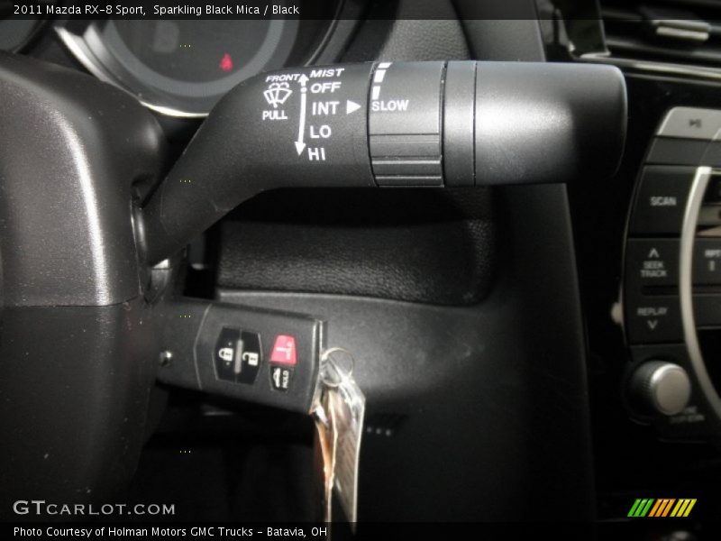 Controls of 2011 RX-8 Sport
