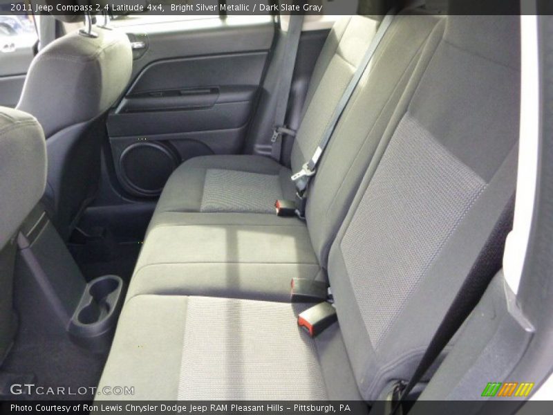 Bright Silver Metallic / Dark Slate Gray 2011 Jeep Compass 2.4 Latitude 4x4