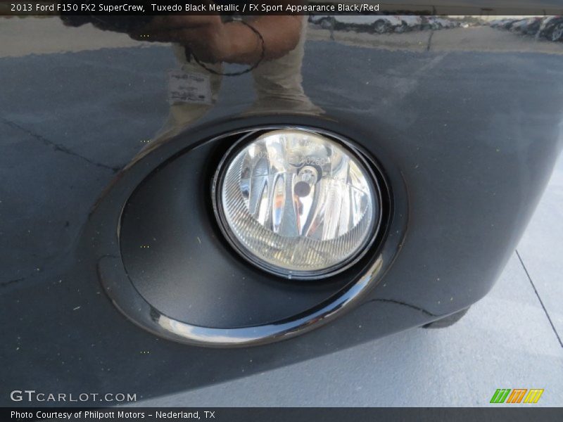 Tuxedo Black Metallic / FX Sport Appearance Black/Red 2013 Ford F150 FX2 SuperCrew