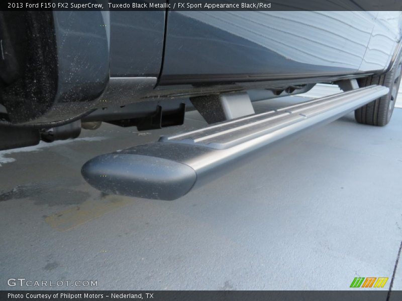 Tuxedo Black Metallic / FX Sport Appearance Black/Red 2013 Ford F150 FX2 SuperCrew
