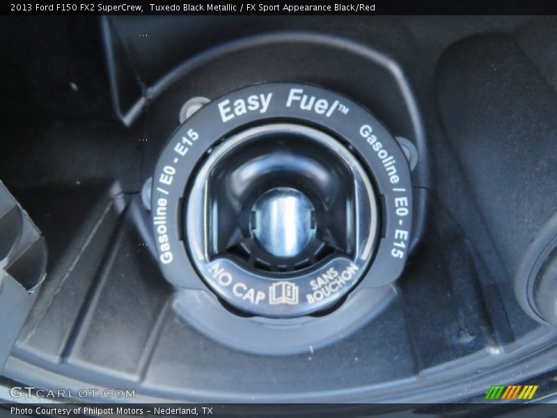 Tuxedo Black Metallic / FX Sport Appearance Black/Red 2013 Ford F150 FX2 SuperCrew