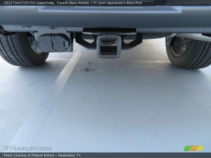 Tuxedo Black Metallic / FX Sport Appearance Black/Red 2013 Ford F150 FX2 SuperCrew