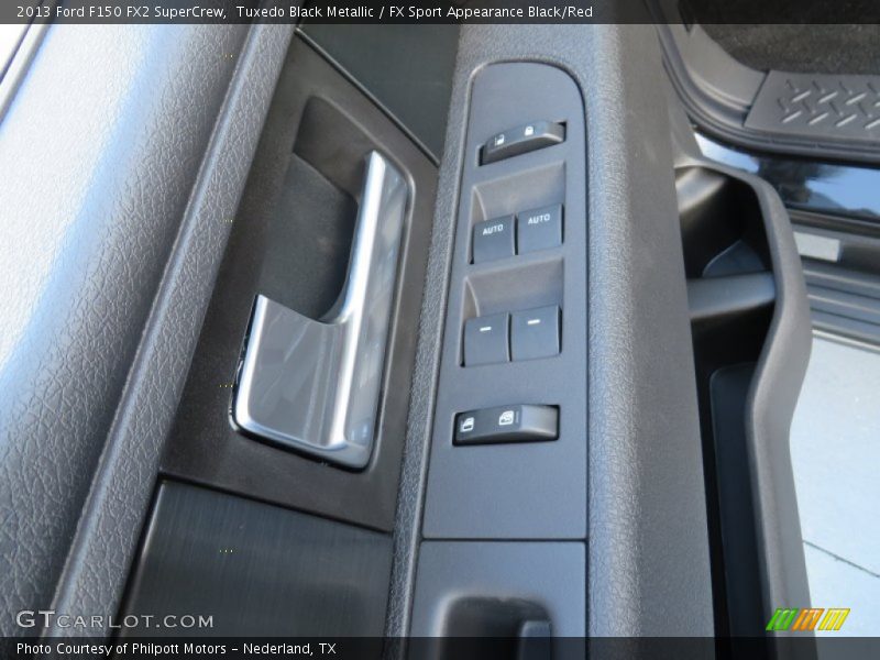 Tuxedo Black Metallic / FX Sport Appearance Black/Red 2013 Ford F150 FX2 SuperCrew