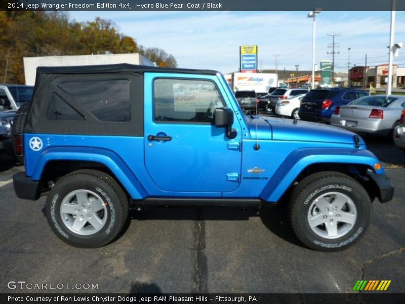  2014 Wrangler Freedom Edition 4x4 Hydro Blue Pearl Coat