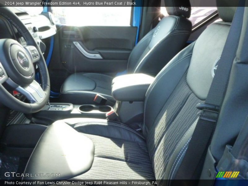 Front Seat of 2014 Wrangler Freedom Edition 4x4