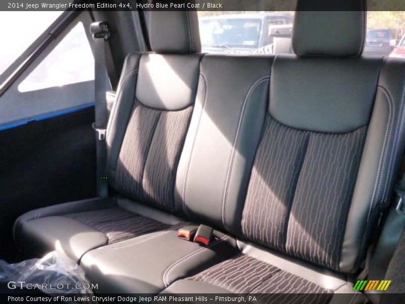 Rear Seat of 2014 Wrangler Freedom Edition 4x4