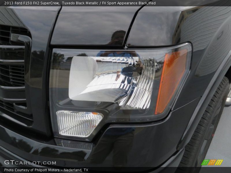 Tuxedo Black Metallic / FX Sport Appearance Black/Red 2013 Ford F150 FX2 SuperCrew