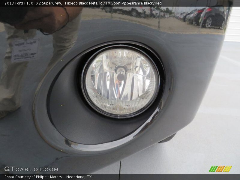 Tuxedo Black Metallic / FX Sport Appearance Black/Red 2013 Ford F150 FX2 SuperCrew