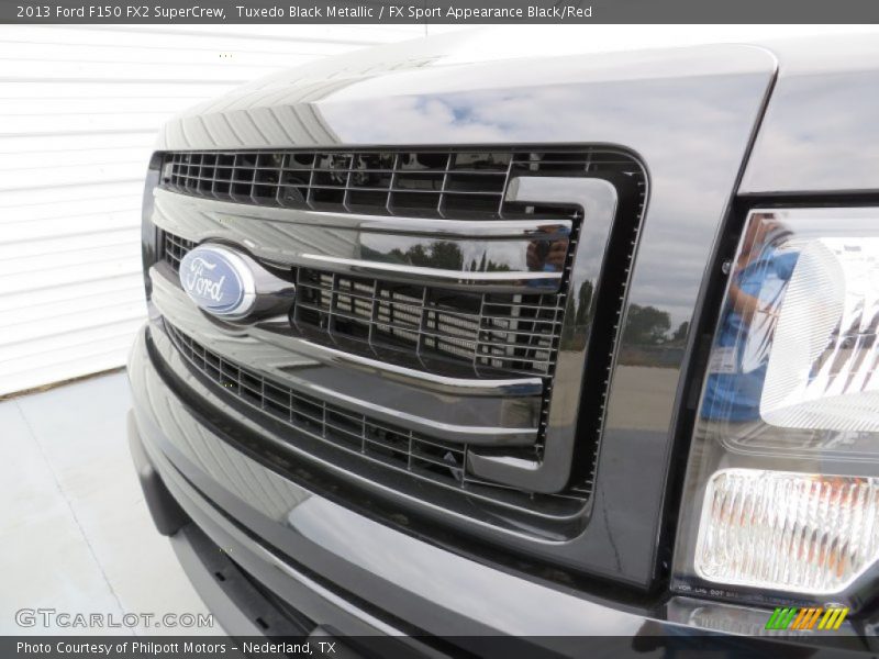 Tuxedo Black Metallic / FX Sport Appearance Black/Red 2013 Ford F150 FX2 SuperCrew