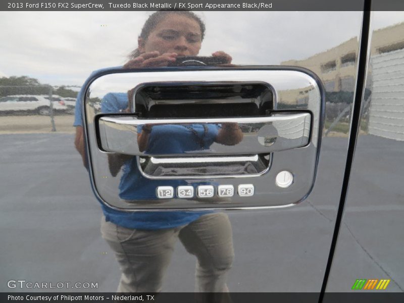 Tuxedo Black Metallic / FX Sport Appearance Black/Red 2013 Ford F150 FX2 SuperCrew