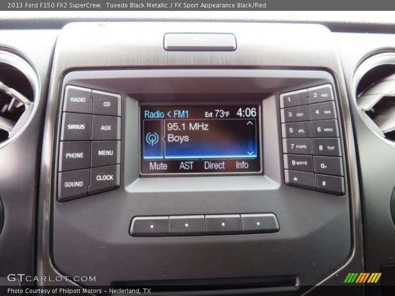 Tuxedo Black Metallic / FX Sport Appearance Black/Red 2013 Ford F150 FX2 SuperCrew