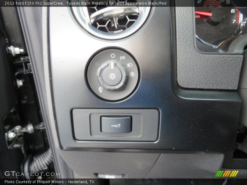 Tuxedo Black Metallic / FX Sport Appearance Black/Red 2013 Ford F150 FX2 SuperCrew