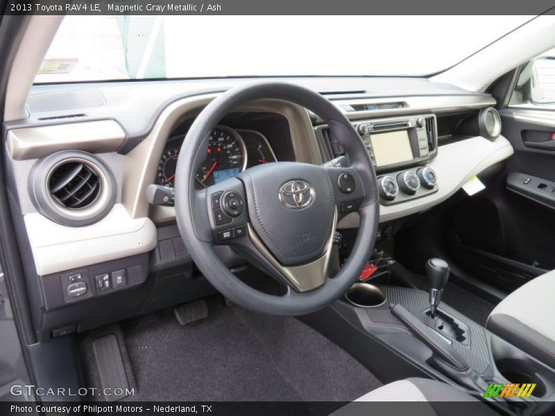 Magnetic Gray Metallic / Ash 2013 Toyota RAV4 LE