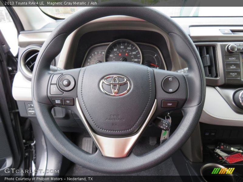 Magnetic Gray Metallic / Ash 2013 Toyota RAV4 LE