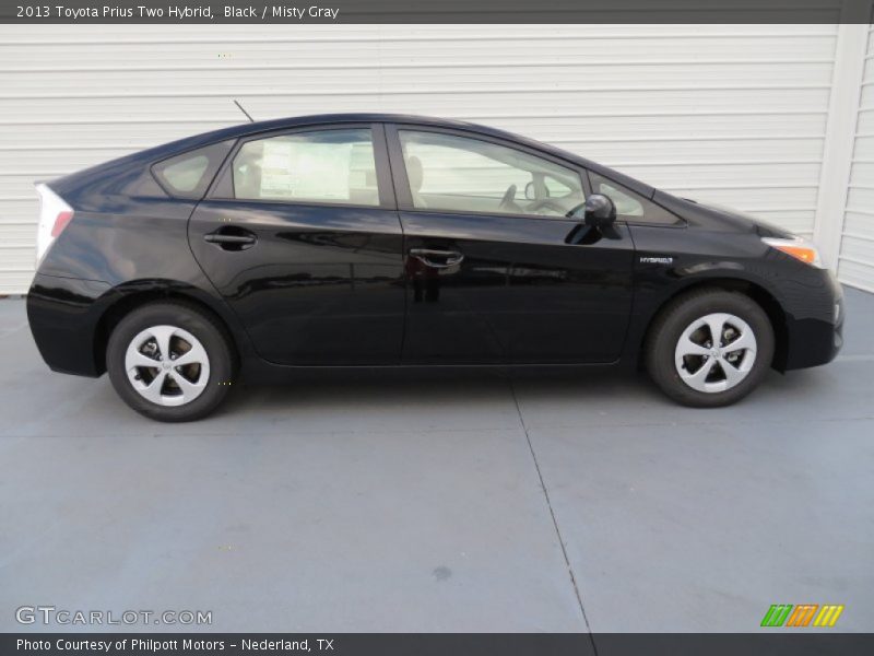 Black / Misty Gray 2013 Toyota Prius Two Hybrid