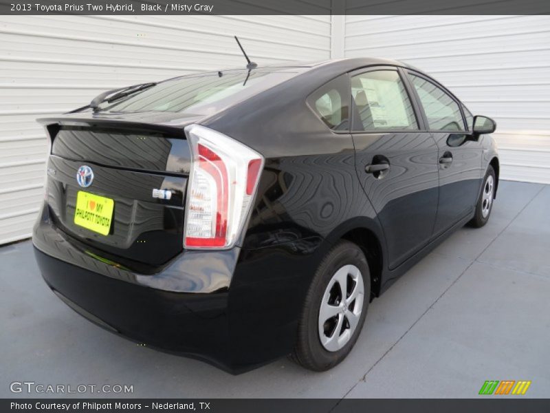 Black / Misty Gray 2013 Toyota Prius Two Hybrid