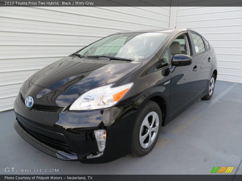 Black / Misty Gray 2013 Toyota Prius Two Hybrid