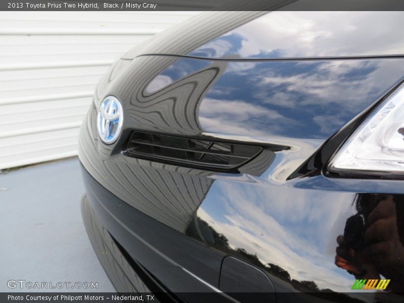 Black / Misty Gray 2013 Toyota Prius Two Hybrid