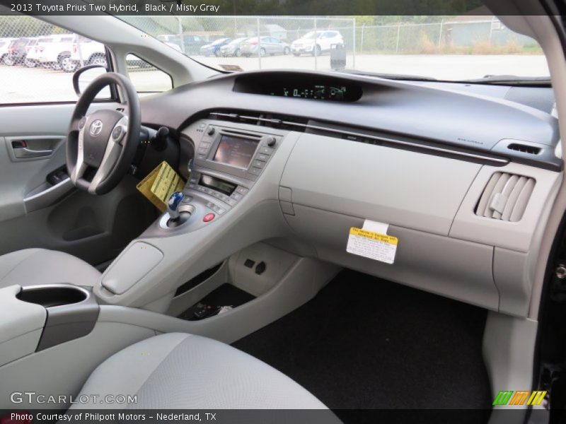 Black / Misty Gray 2013 Toyota Prius Two Hybrid