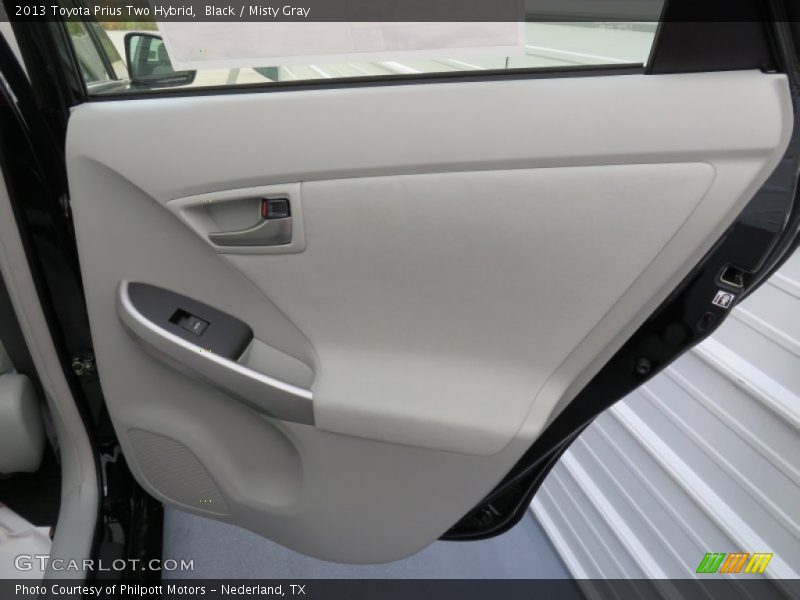 Black / Misty Gray 2013 Toyota Prius Two Hybrid
