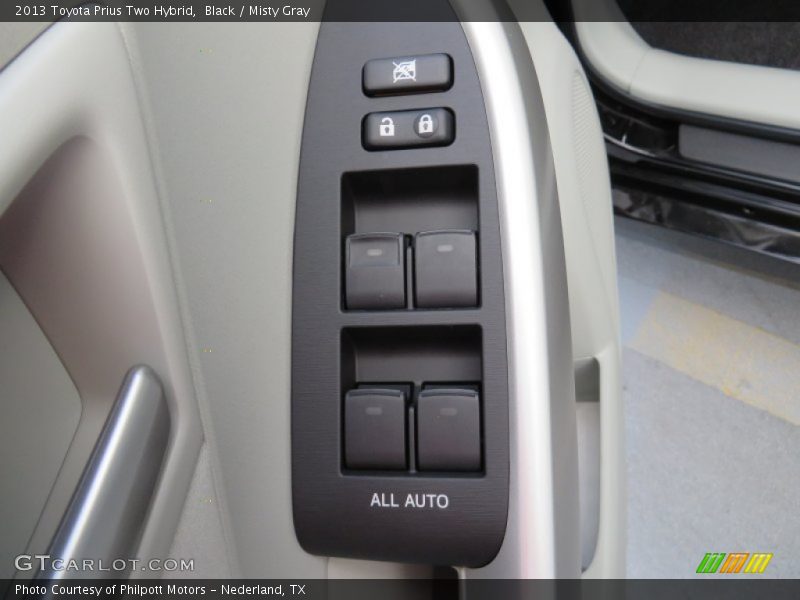 Black / Misty Gray 2013 Toyota Prius Two Hybrid