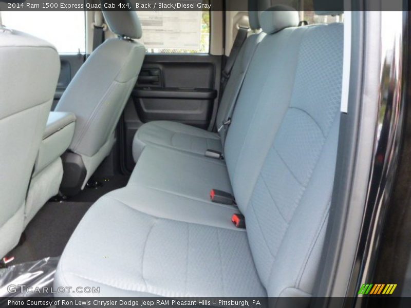 Black / Black/Diesel Gray 2014 Ram 1500 Express Quad Cab 4x4