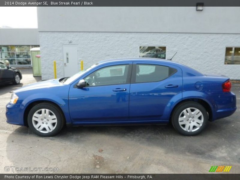  2014 Avenger SE Blue Streak Pearl