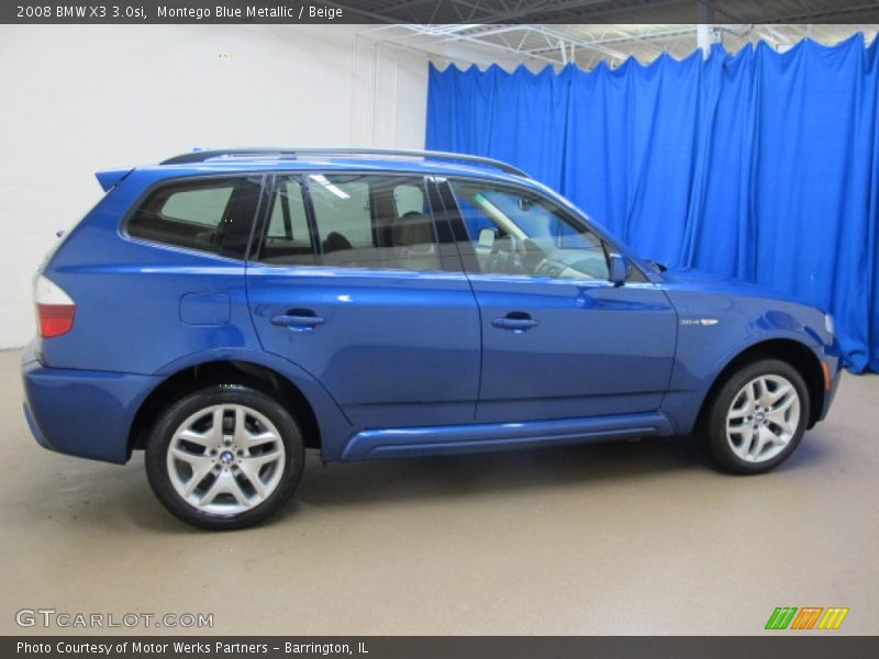  2008 X3 3.0si Montego Blue Metallic