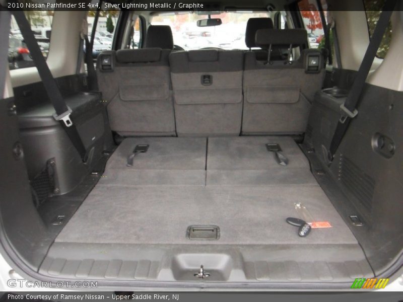 Silver Lightning Metallic / Graphite 2010 Nissan Pathfinder SE 4x4