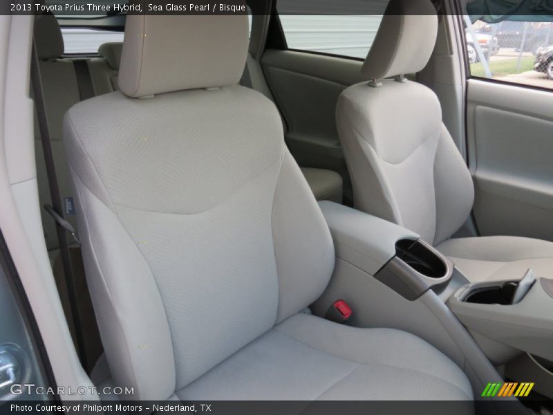 Sea Glass Pearl / Bisque 2013 Toyota Prius Three Hybrid
