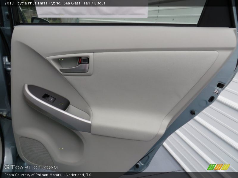Sea Glass Pearl / Bisque 2013 Toyota Prius Three Hybrid