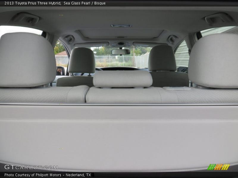 Sea Glass Pearl / Bisque 2013 Toyota Prius Three Hybrid