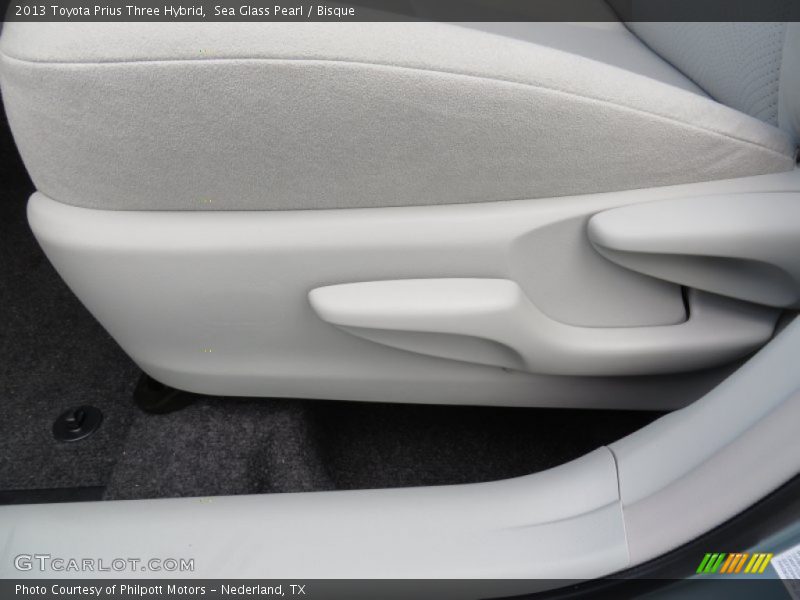 Sea Glass Pearl / Bisque 2013 Toyota Prius Three Hybrid