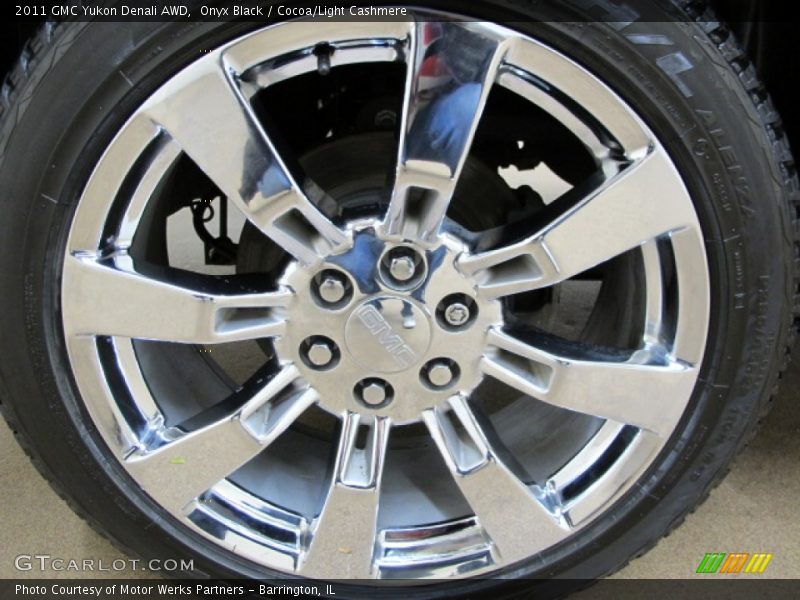 Onyx Black / Cocoa/Light Cashmere 2011 GMC Yukon Denali AWD