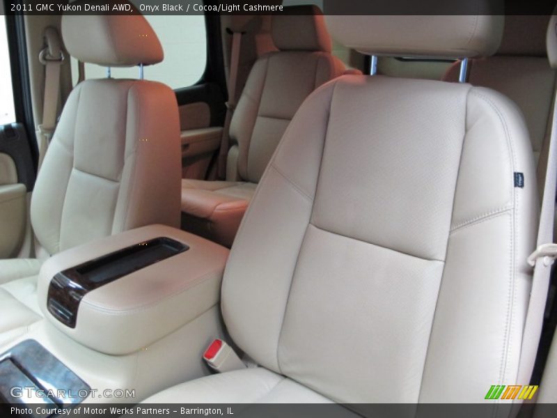 Onyx Black / Cocoa/Light Cashmere 2011 GMC Yukon Denali AWD